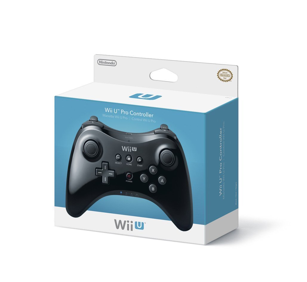 WIIU: CONTROLLER - NINTENDO - PRO CONTROLLER - BLACK (USED) WIIU: CONTROLLER - NINTENDO - PRO CONTROLLER - BLACK (USED)